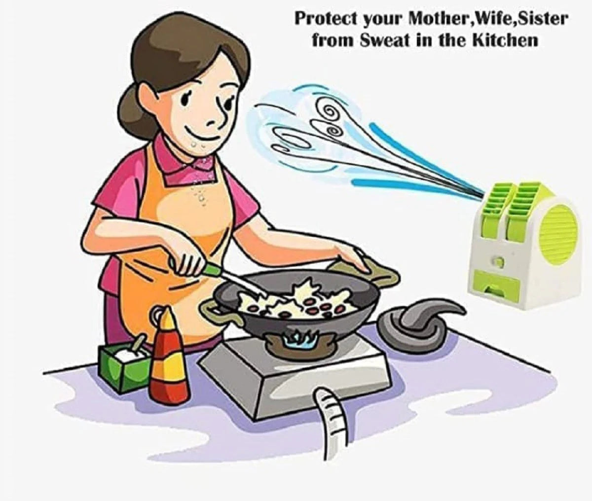 Portable USB Fan Cooler Cooling