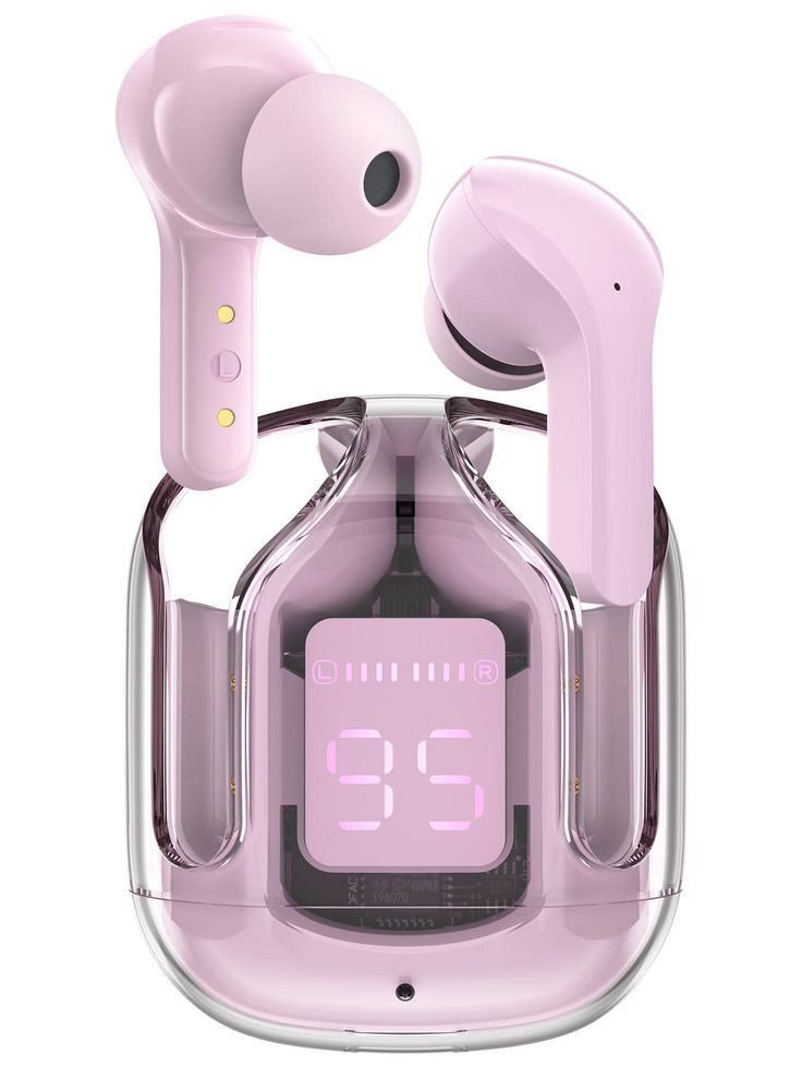 Transparent Wireless Bluetooth Earbuds