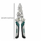 9-in-1 Multifunction Wire Stripper and Cutter Plier