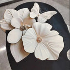 Floral Plush Diatomaceous Earth Floor Mat