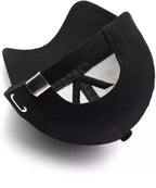 A- Adjustable Black Plain Cap Unisex Quick Drying Sun Hat For Summer Activities