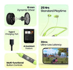 Transparent Bluetooth Neckband  | 72H Battery Life |HD Voice | Deep Bass Blynk