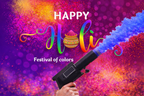 Pyro Gun With Holi Color With Free Refill
