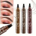 Buy One Get One Waterproof 4 Points Long Lasting Eyebrow Pen
