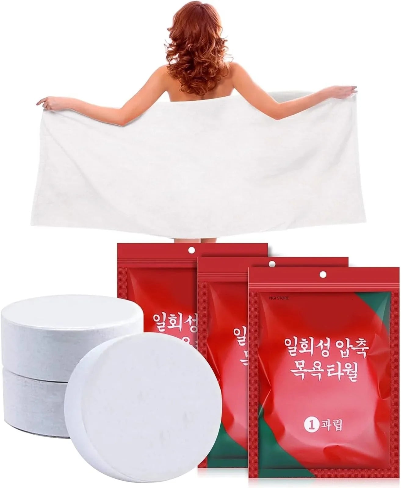 Cotton Towel Tablets Magic Compressed 299