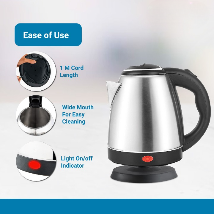 Electric Kettle Automatic Cut-Off | Double protection controller