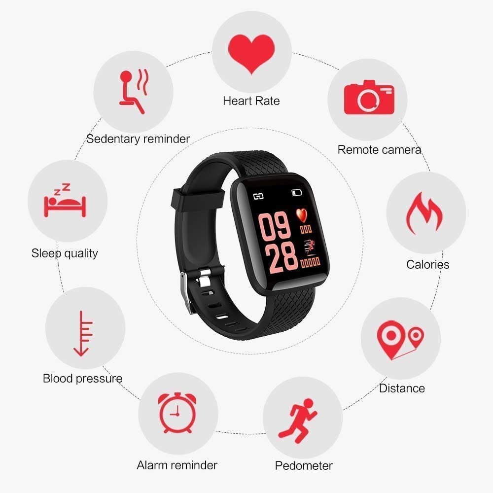 Smart Fitness Bracelet Health Watch Blynk