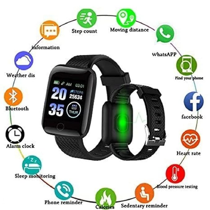 Smart Fitness Bracelet Health Watch Blynk