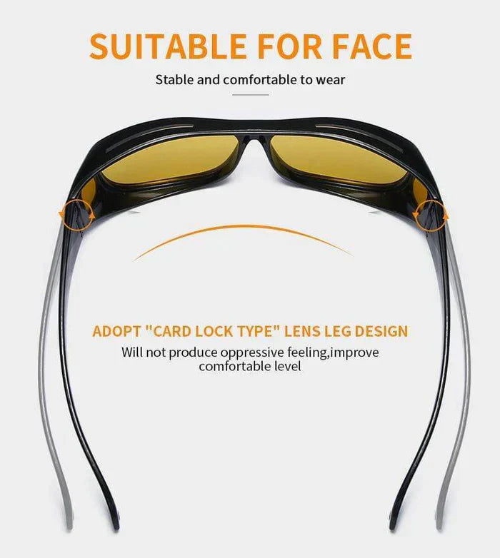 Glasses Night Goggles Anti Glare Vision