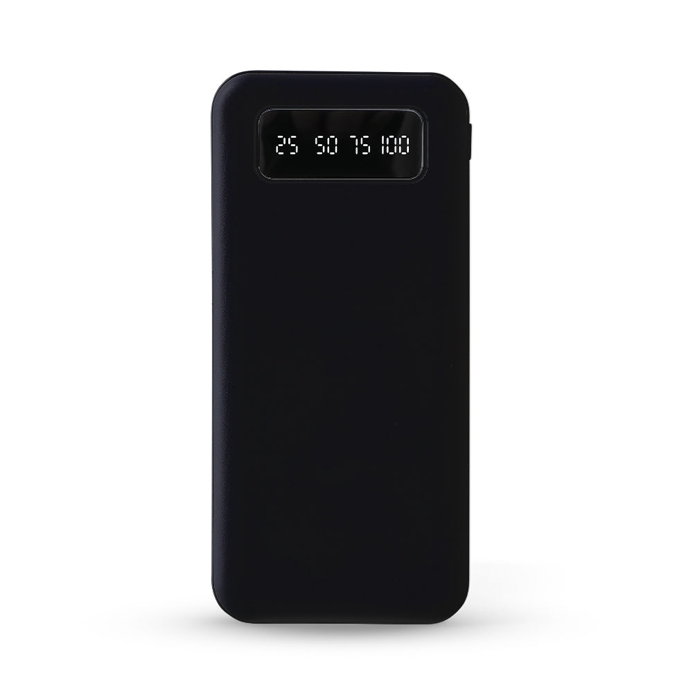 🔋⚡ 15000mAh Power Bank – LED Display | Fast Charging | 🖤🤍 Sleek Design