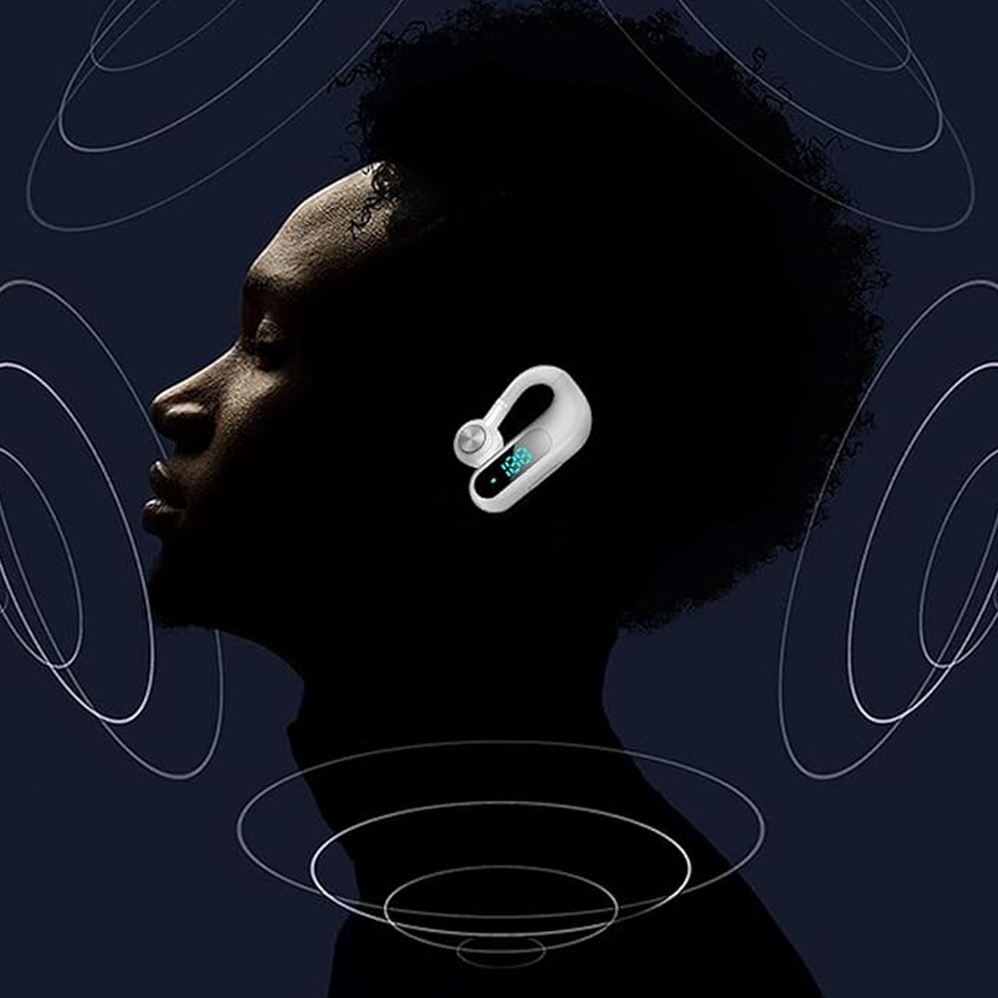 Smart Display Wireless Bluetooth Earbud