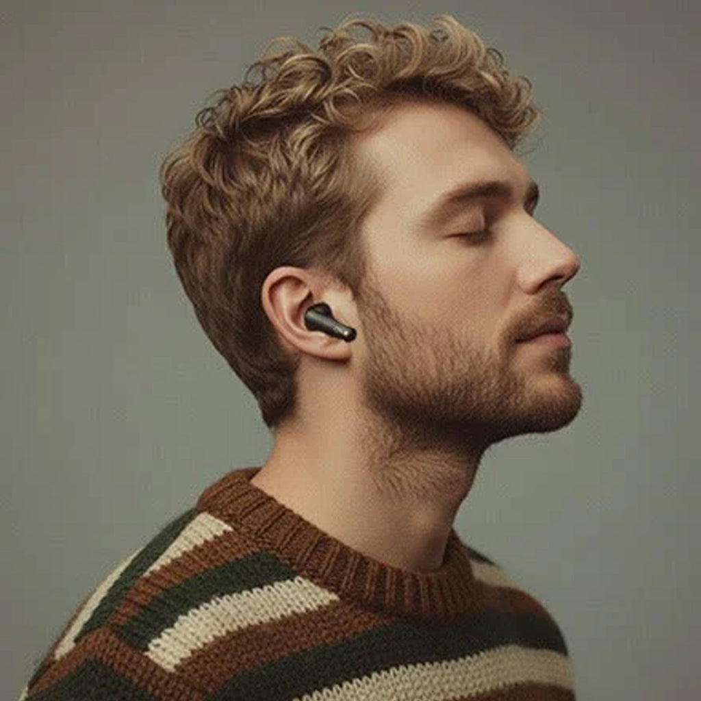 Round Wireless Earbuds with 12-Hour Playtime Blynk