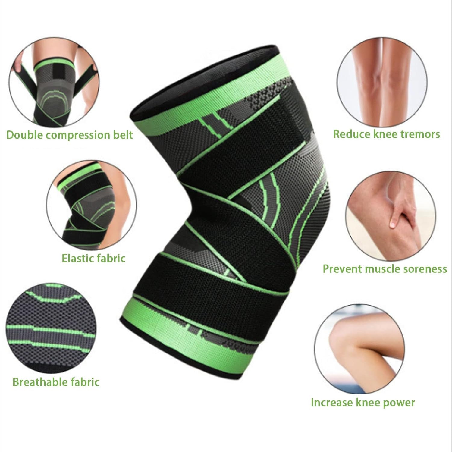 Compression Knee Support - Buy One Get One Free