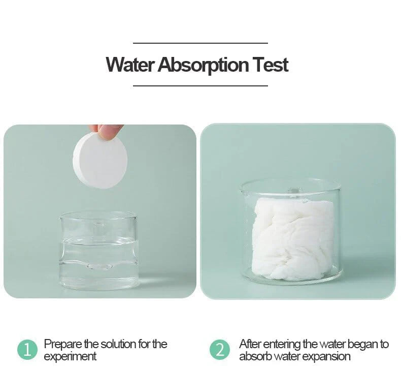 Cotton Towel Tablets Magic Compressed 299