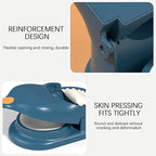 Dumpling Maker 3 in 1, Momo Maker, Gujiya Maker Machine, Momos Maker Machine, Kajjikayalu Karanji Maker- Samosa Maker - Skin Press Mould for Ghughra with Dumpling Puri Maker