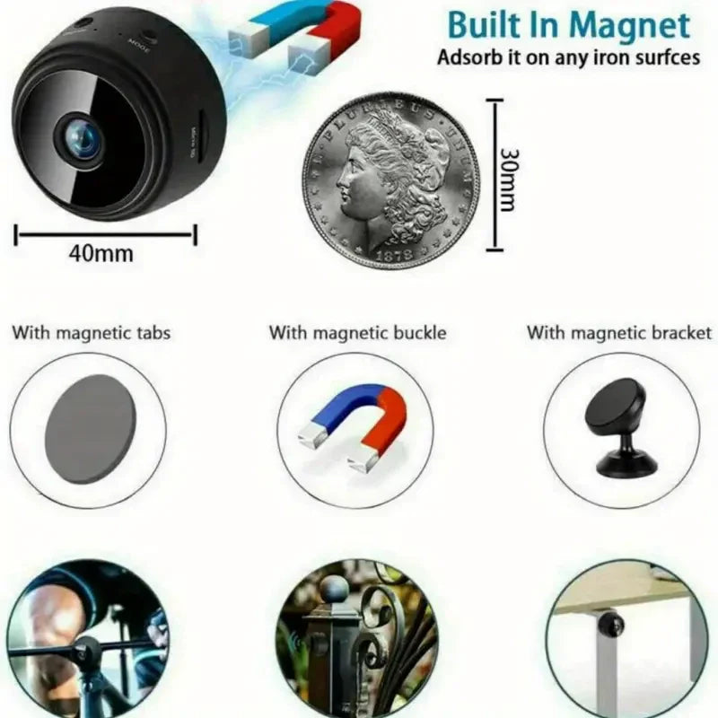 Rechargeable Wi-Fi HD CCTV Live Camera