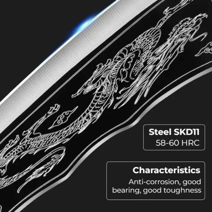 Buy 1 Get 1 Dragon Knife For Meat & Vegetable Cutting