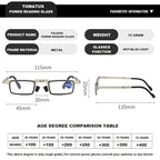 Ultra Light Material Screwless Foldable Reading Glasses