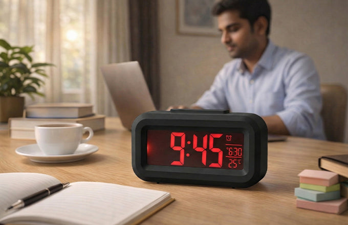 Digital Display Alarm Clock Blynk