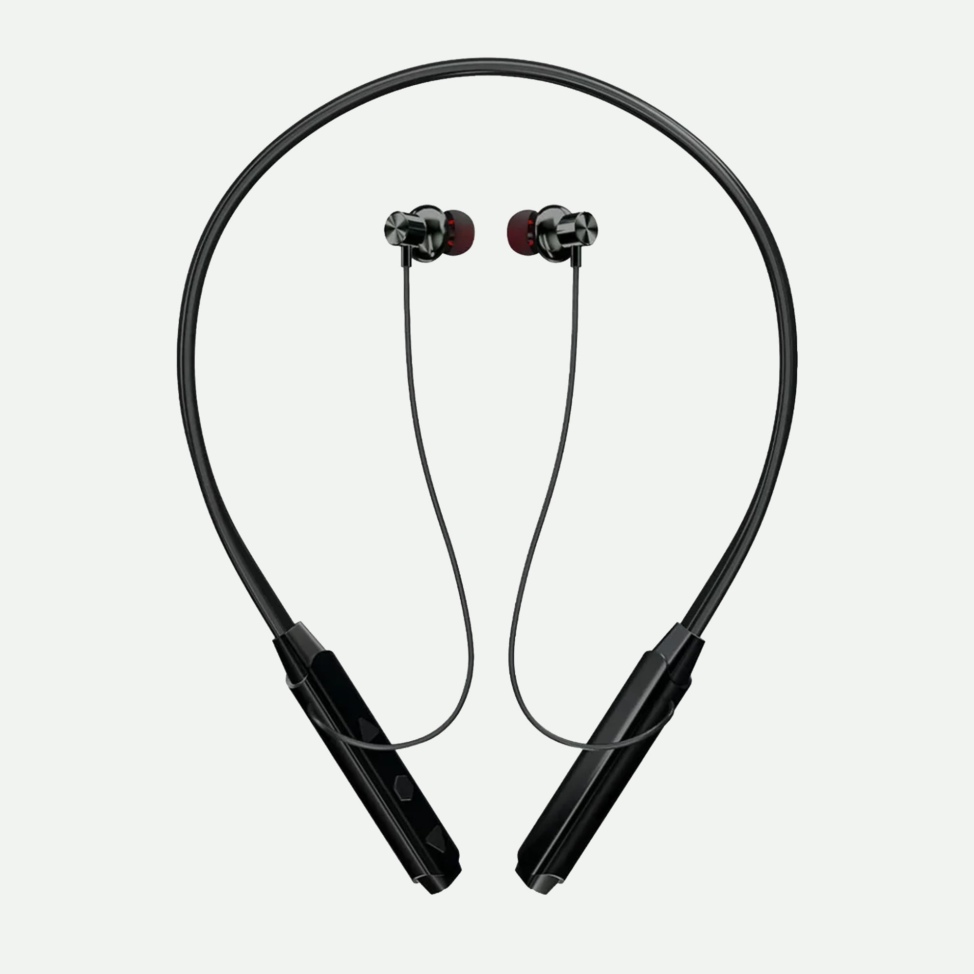 Wireless Bluetooth Neckband Earphones with Deep Bass Sound