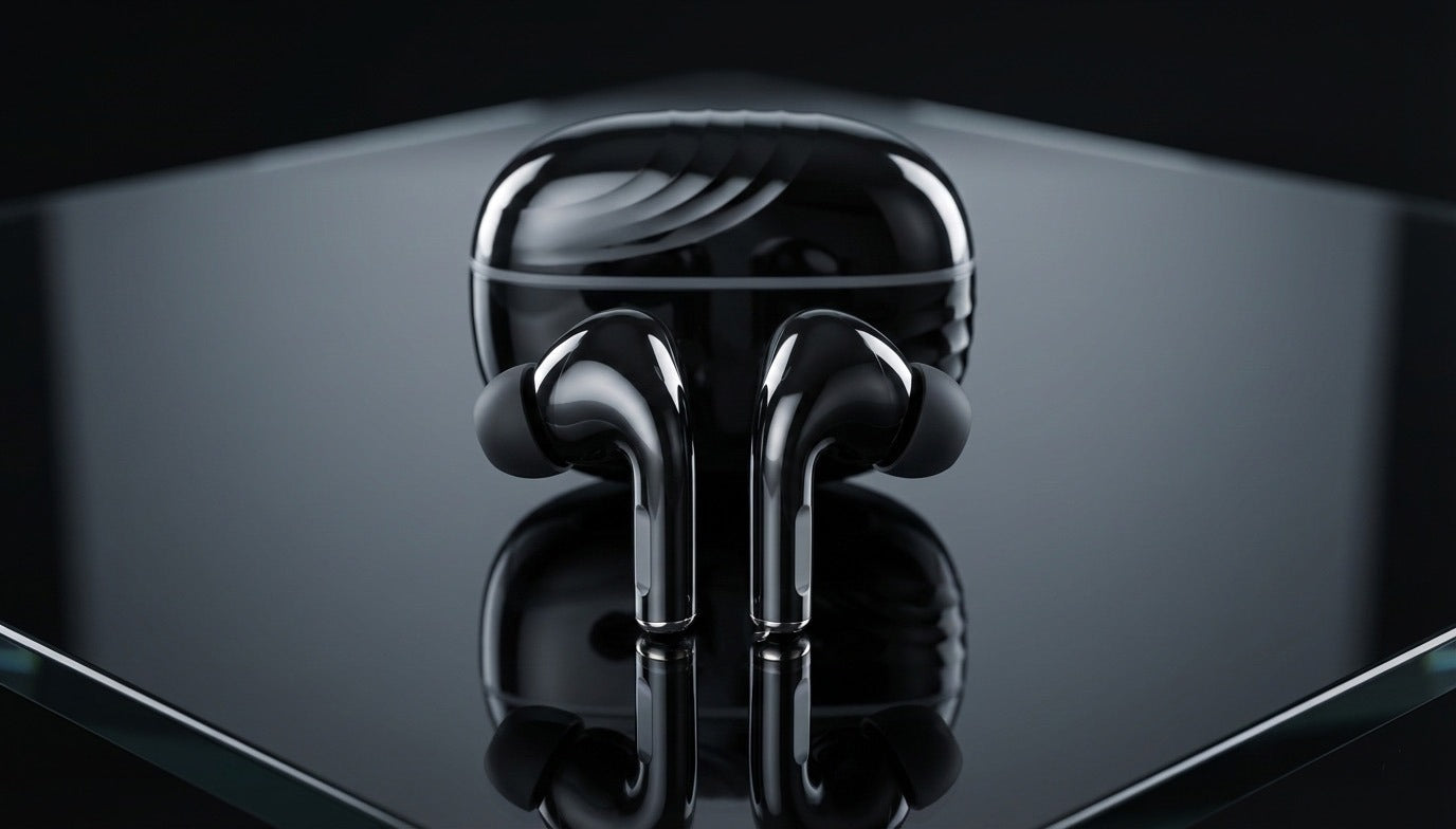 Pure Black Earbuds with Deep Bass, Quad Mic & 48H Playback - @Just Rs. 499/-