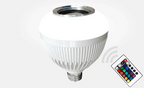 Colour Changing LED Bulb with Bluetooth Speaker & Remote