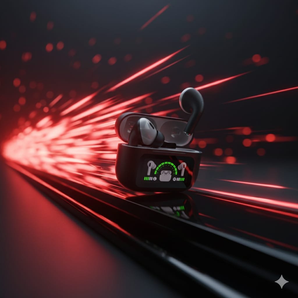 Wireless  Bluetooth Display Earbuds