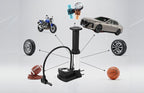 Compatible & Super Easy Portable High Pressure Foot Air Pump For Cycle, Motorcycle, Scooty & Car @ Just Rs. 499/-