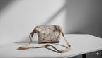 Women’s Diamond Pattern Crossbody Elegance Sling Bag