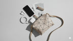 Women’s Diamond Pattern Crossbody Elegance Sling Bag