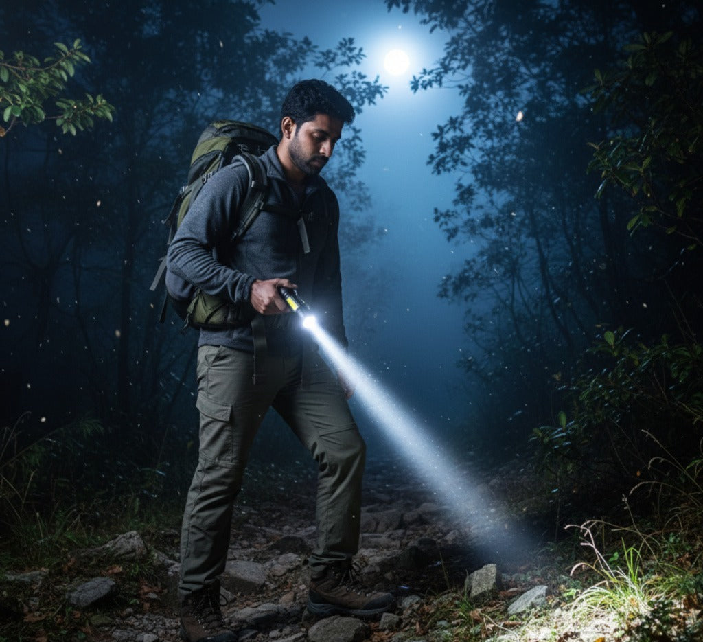 Mini LED Rechargeable Flashlight Your Pocket-Sized Powerhouse for Any Adventure Blynk