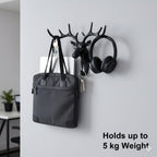 Decorative Deer Head Adhesive Wall Hook Hanger