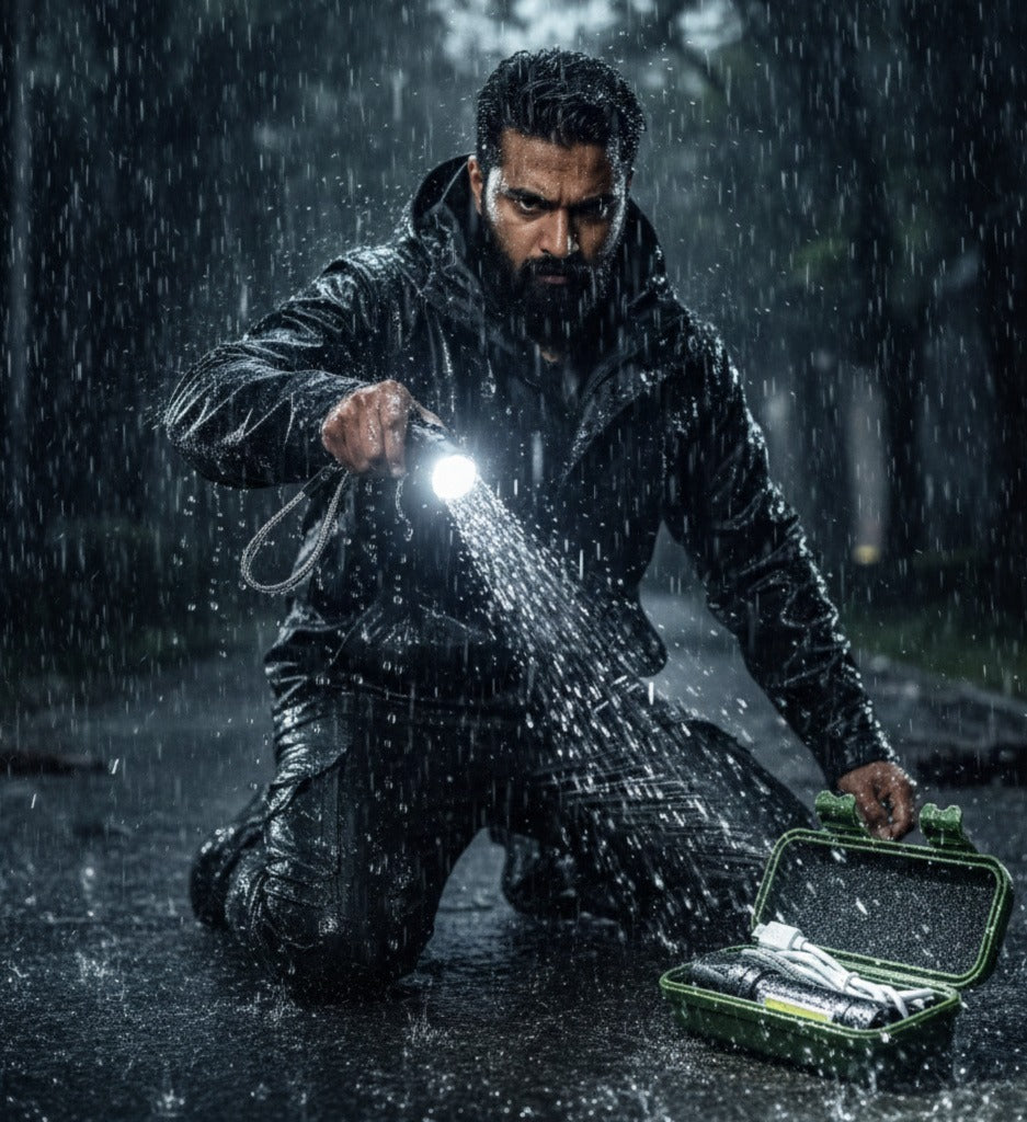 Mini LED Rechargeable Flashlight Your Pocket-Sized Powerhouse for Any Adventure Blynk