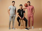Men's Round Neck Graphic Printed T-Shirts Combo Pack of 3