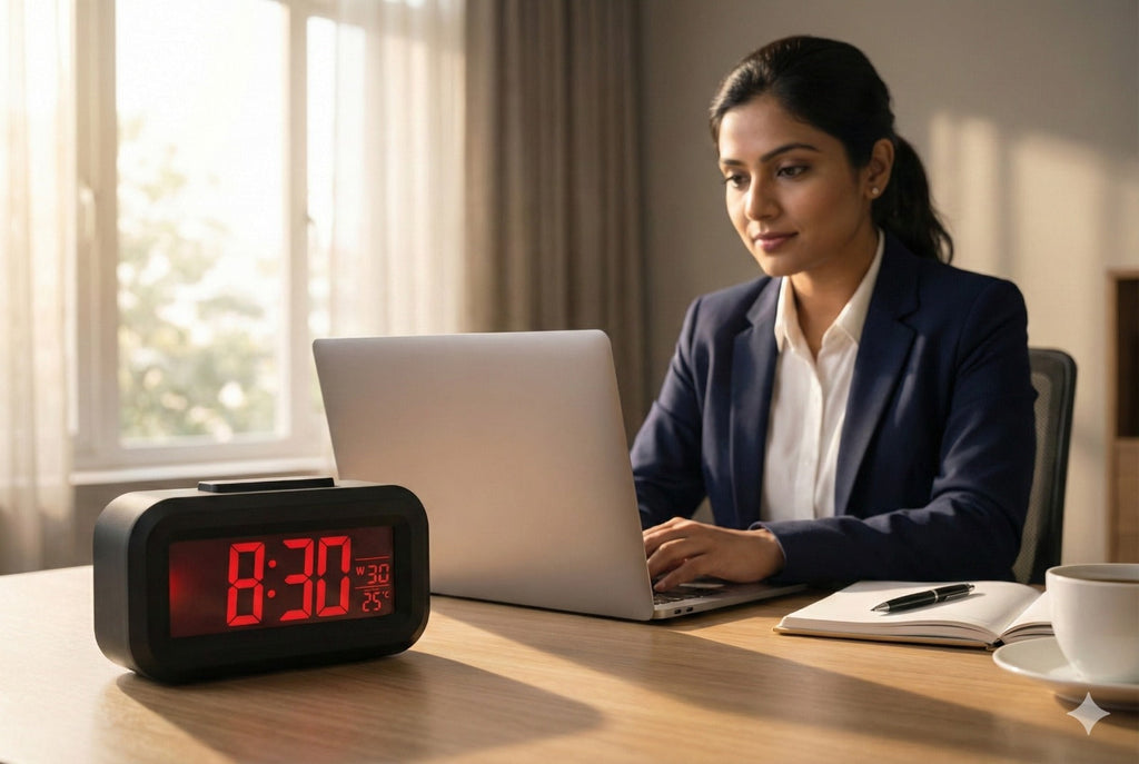 Digital Display Alarm Clock Blynk