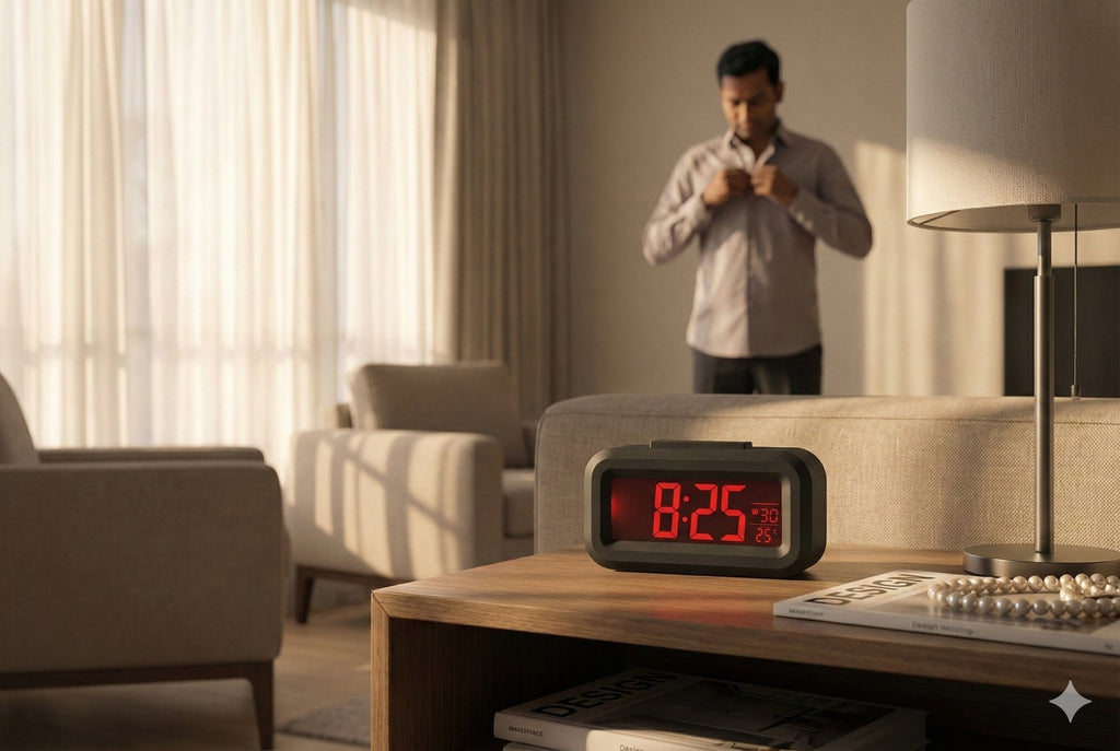 Digital Display Alarm Clock Blynk