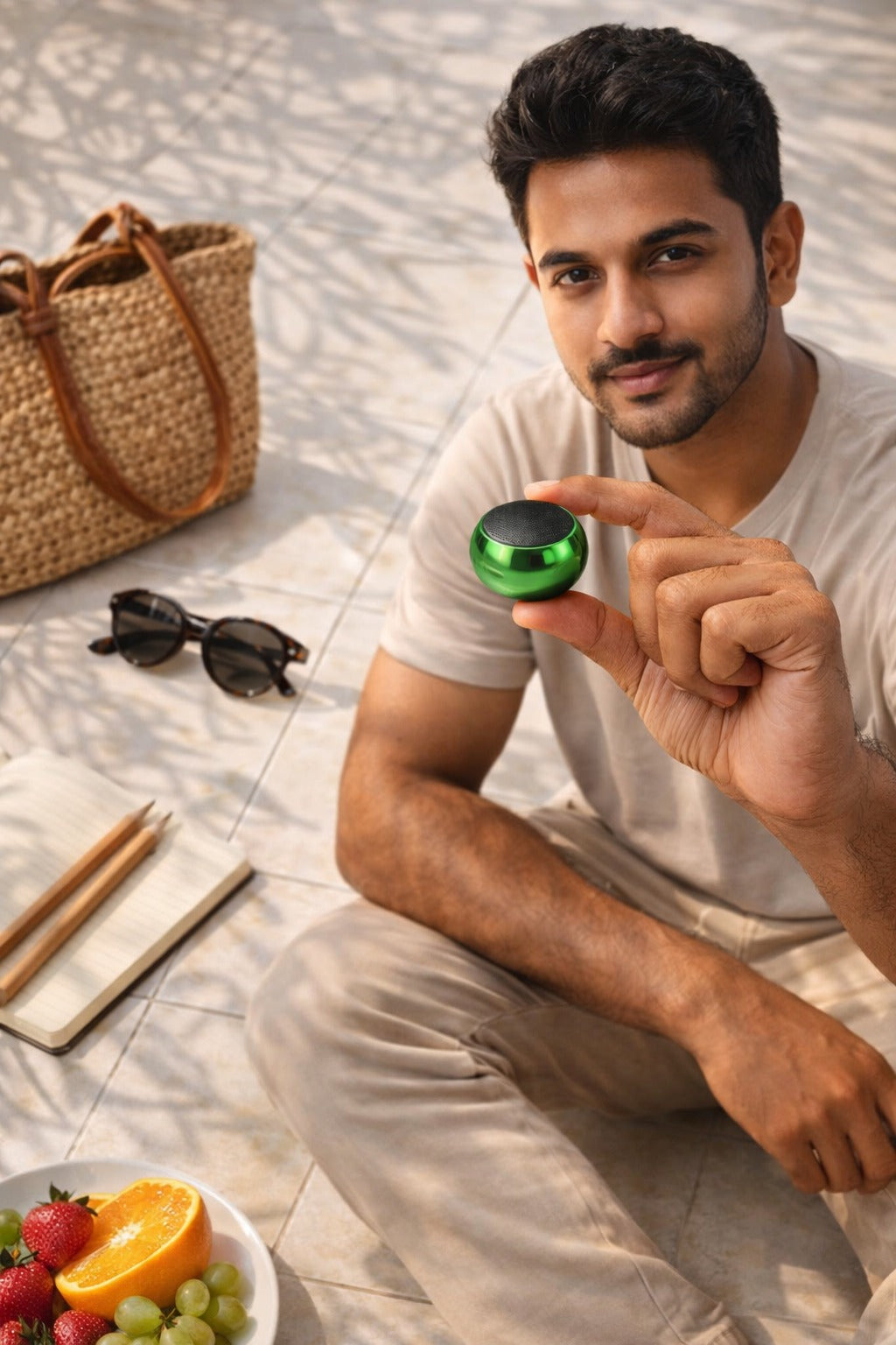 Premium Mini Steel Wireless Speaker with Powerful Surround Sound