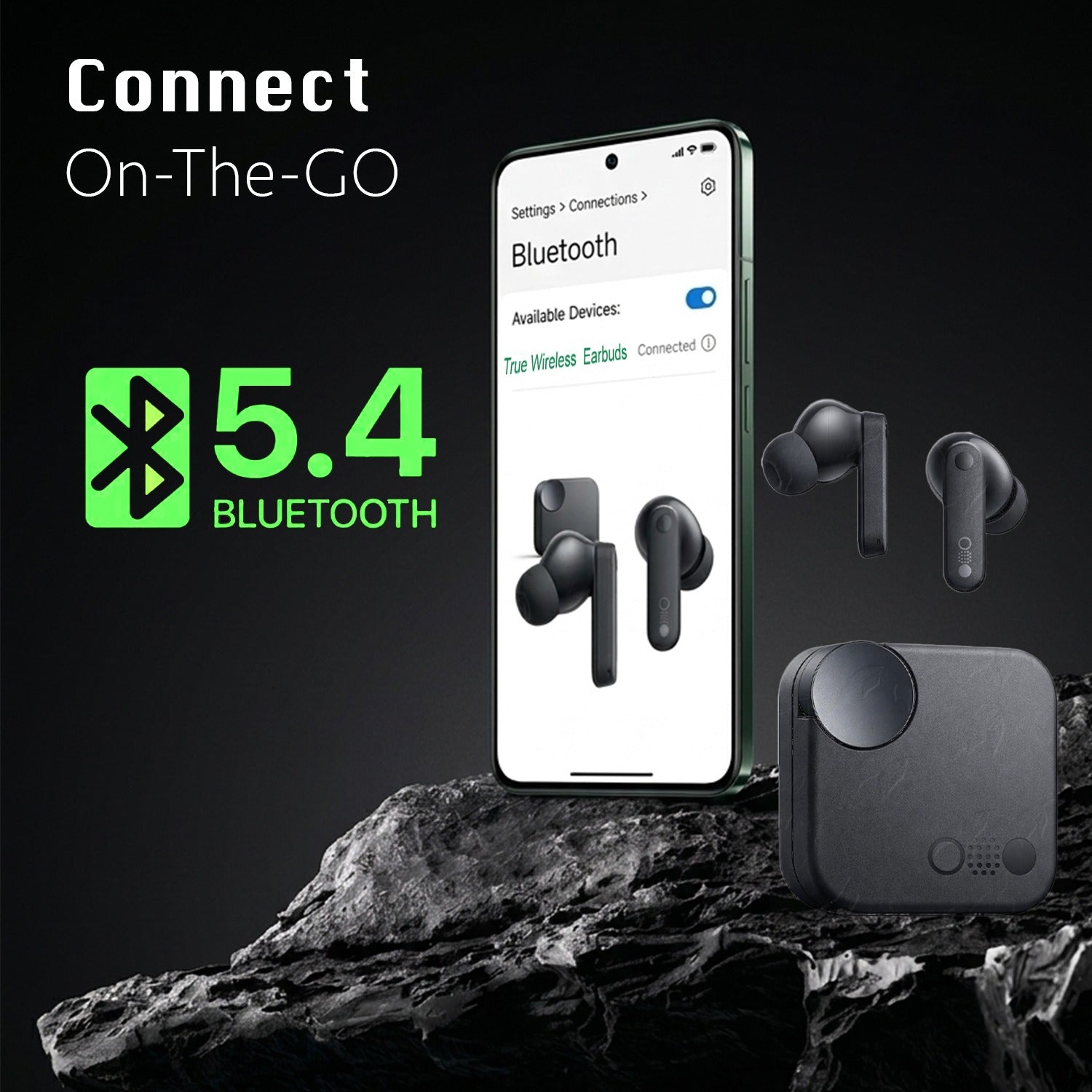 CMT Ultra Pro Earbuds with Active Noise Cancellation & HD Sound