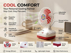 Rechargeable High-Speed Fan with Emergency Light
