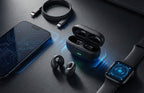 T75 Open-Ear Clip-On Bluetooth Earbuds with Secure Fit Design Blynk